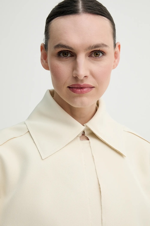 Βαμβακερό πουκάμισο ISABELLE BLANCHE IS25SS.C150.T012.MOD