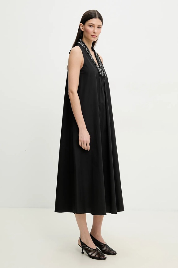 ISABELLE BLANCHE sukienka IS25SS.A056.T012 czarny SS25