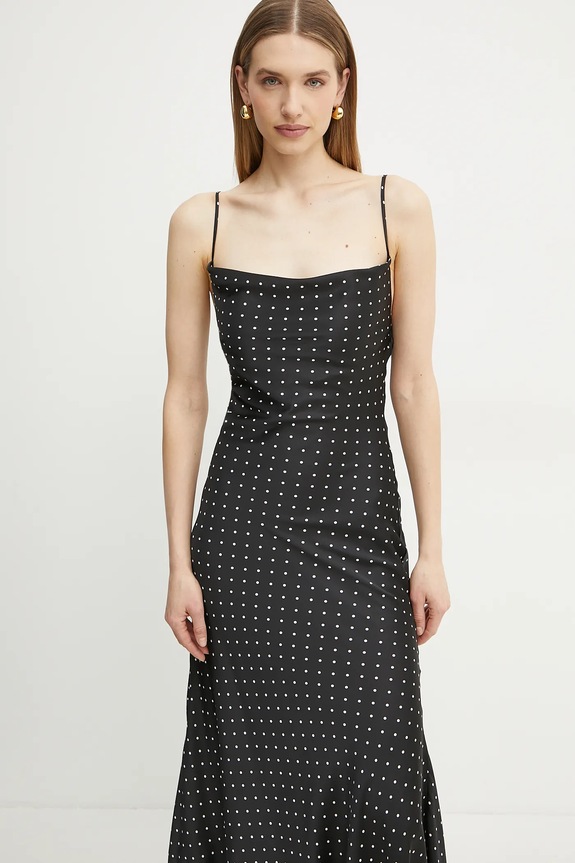 Bardot sukienka czarny 59709DB4