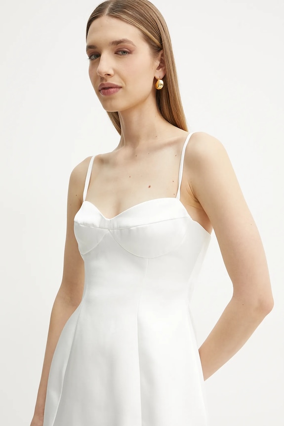 Bardot sukienka biały 59817DB