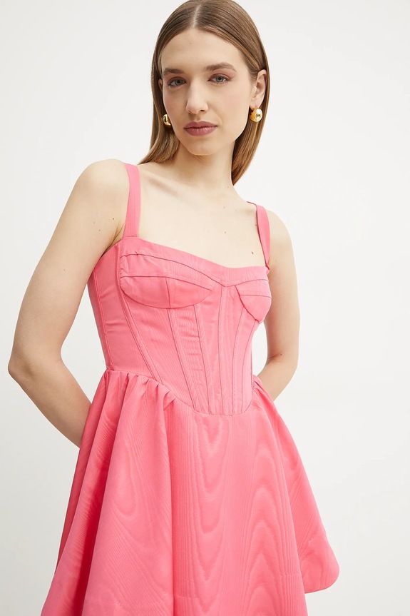 Bardot vestito rosa 59866DB