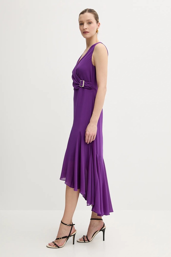 Φόρεμα Morgan REEL REEL μωβ SS25