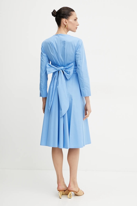Îmbrăcăminte MAX&Co. rochie din bumbac 2516221164200 albastru