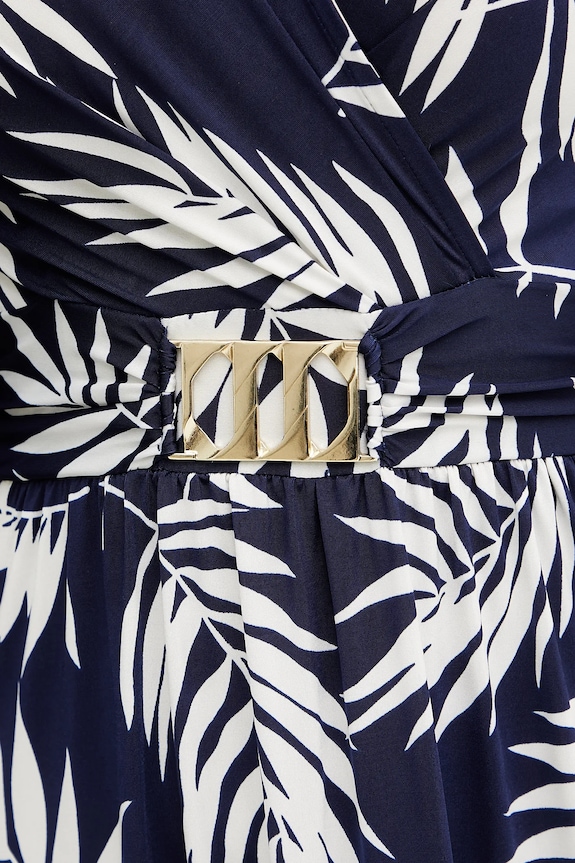 Φόρεμα Morgan RFLORI RFLORI σκούρο μπλε