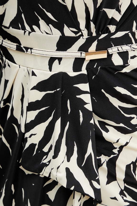 Φόρεμα Morgan RAROSA RAROSA μαύρο