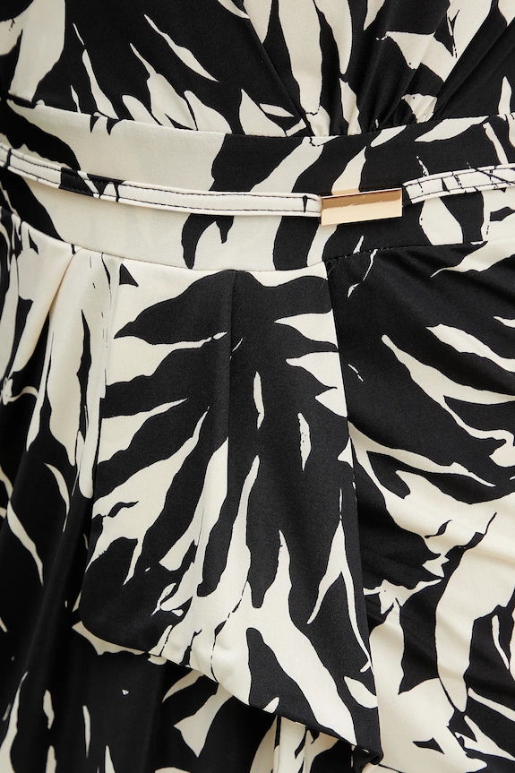 Φόρεμα Morgan RAROSA RAROSA μαύρο