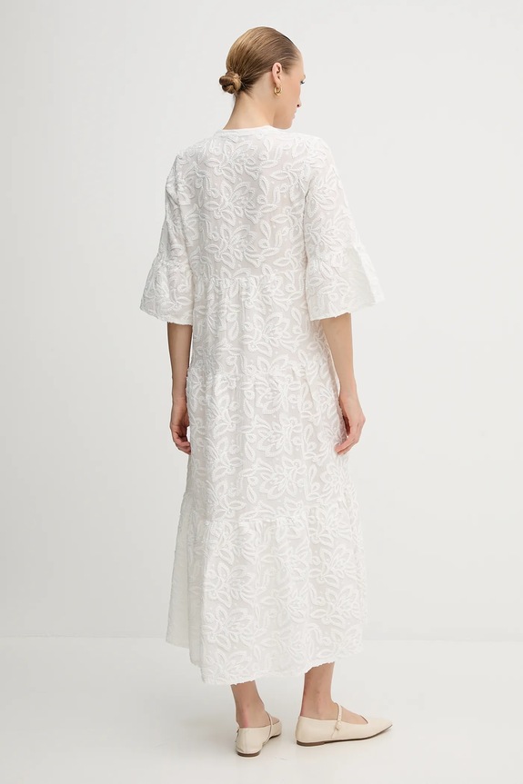 Abbigliamento Marc Aurel vestito in cotone 6544.1020.73855 bianco