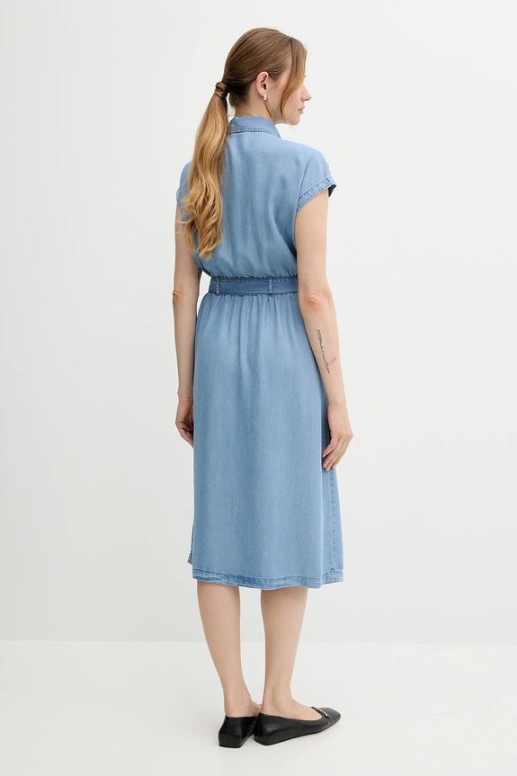 Ruházat United Colors of Benetton ruha 4KHNDV0BI kék