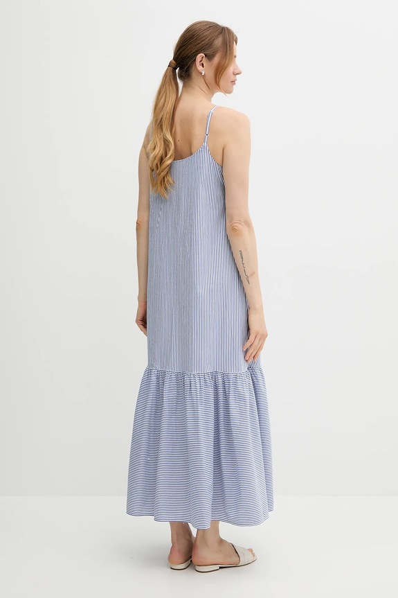 Ρούχα Φόρεμα United Colors of Benetton 4SZRDV0B8 μπλε