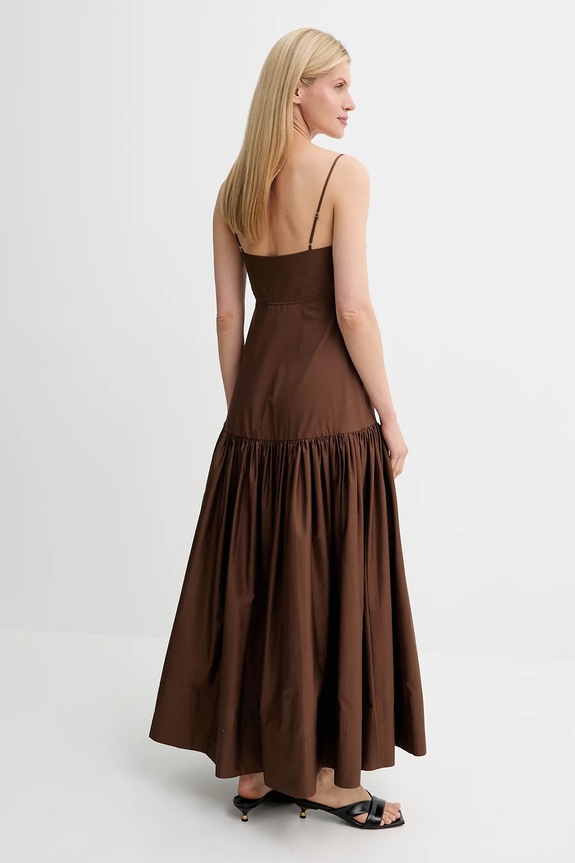 Ρούχα Φόρεμα A.L.C. Harper 6DRES02717 καφέ