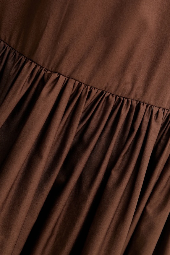 Φόρεμα A.L.C. Harper 6DRES02717 καφέ