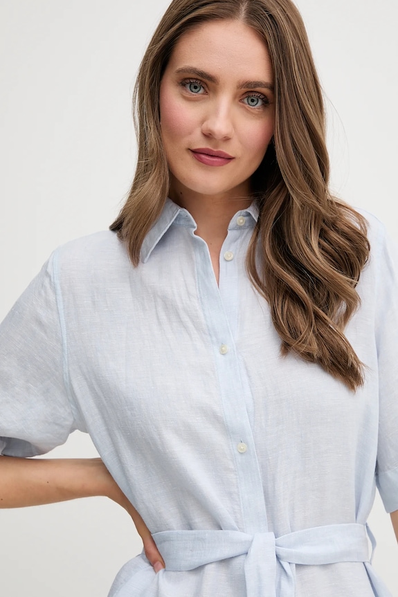 Gant rochie din in albastru 4503390