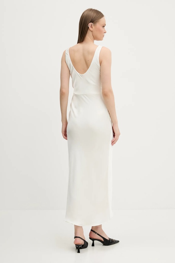 Φόρεμα Abercrombie & Fitch KI159.5895.111 μπεζ SS25