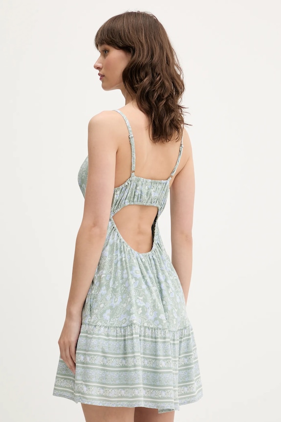 Odzież Hollister Co. sukienka KI359.5065.318 zielony