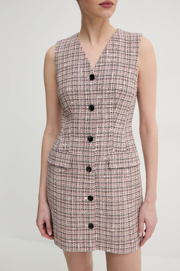 Φόρεμα Theory P0104609 ροζ