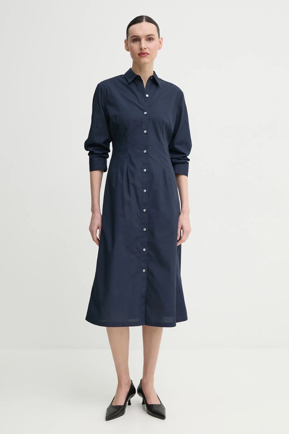 Φόρεμα Theory casual σκούρο μπλε P0205603