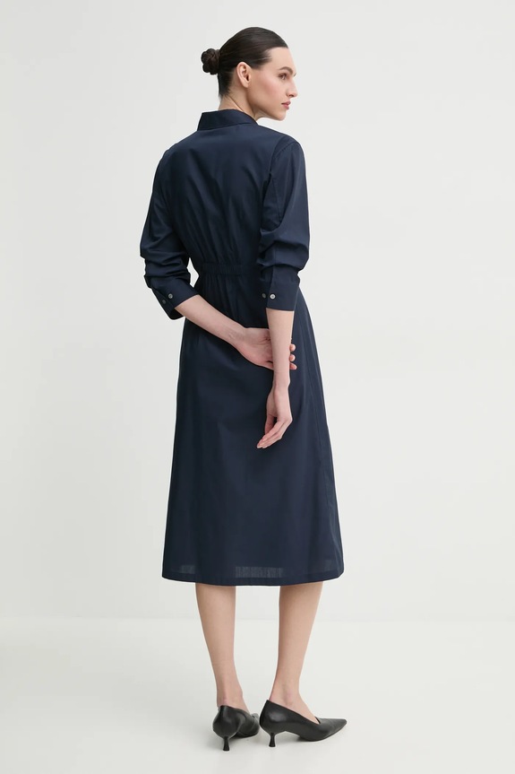 Ρούχα Φόρεμα Theory P0205603 σκούρο μπλε