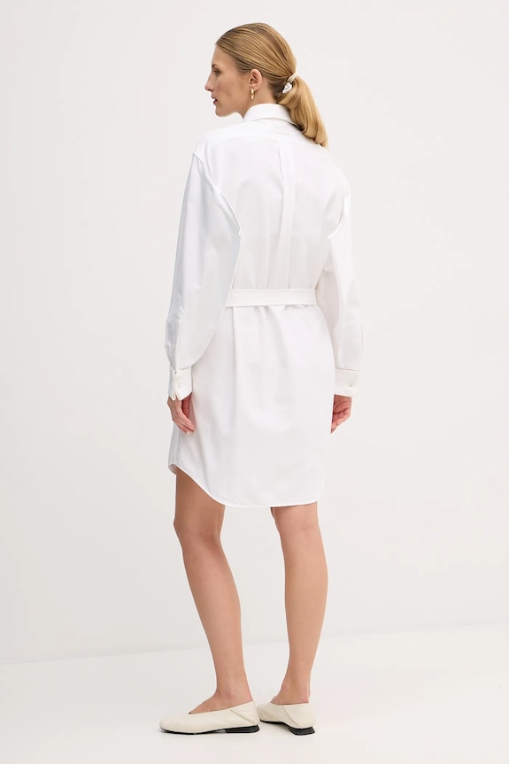 Odzież Kenzo sukienka bawełniana FF52RO4059LO.01 biały