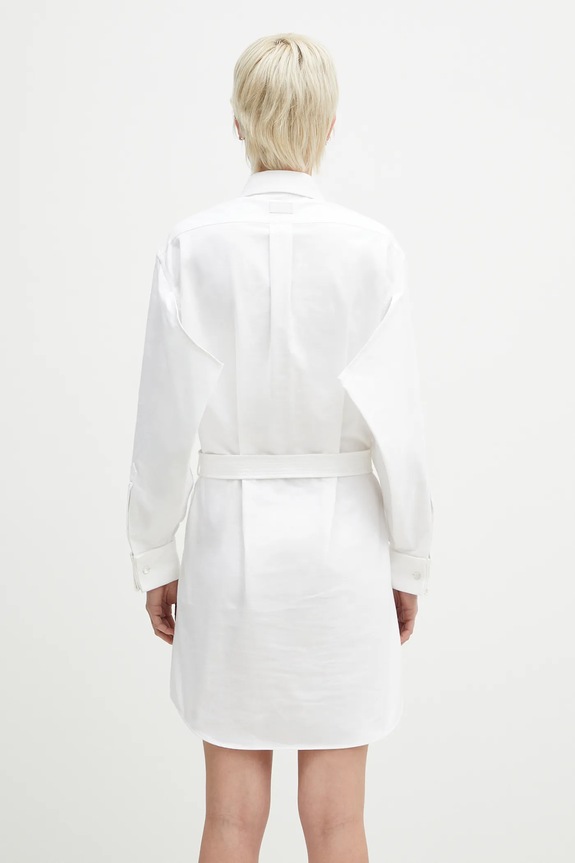 Abbigliamento Kenzo vestito in cotone FF52RO4059LO.01 bianco