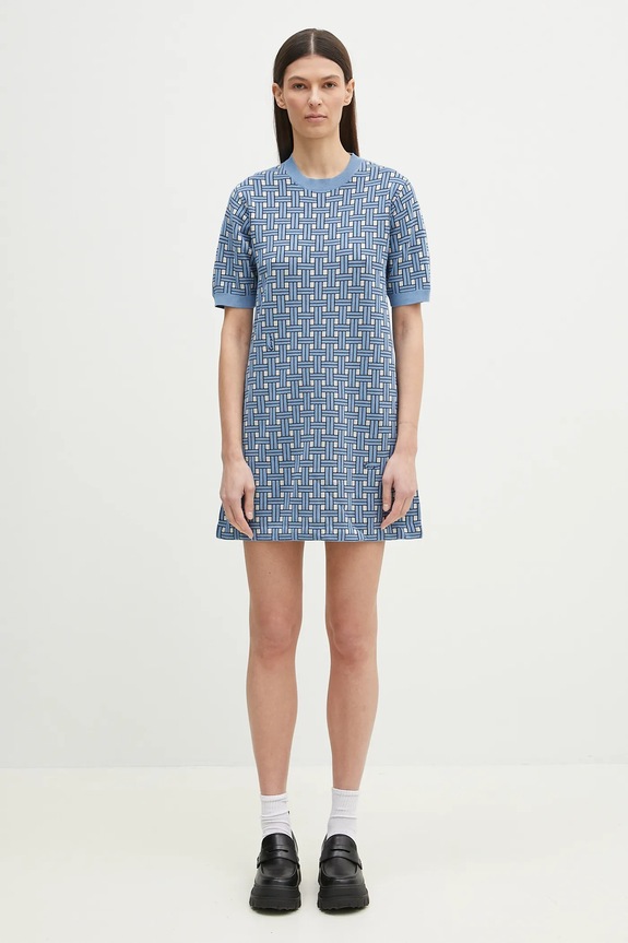 Φόρεμα Kenzo FF52RO4813CO.64 μπλε