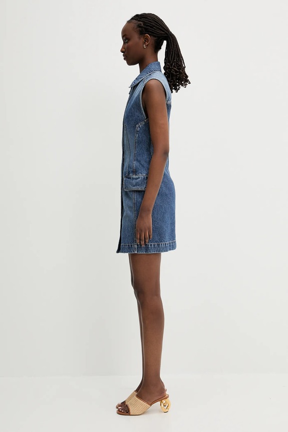 Sportmax denim dress Carabo 2512221012600 blue SS25