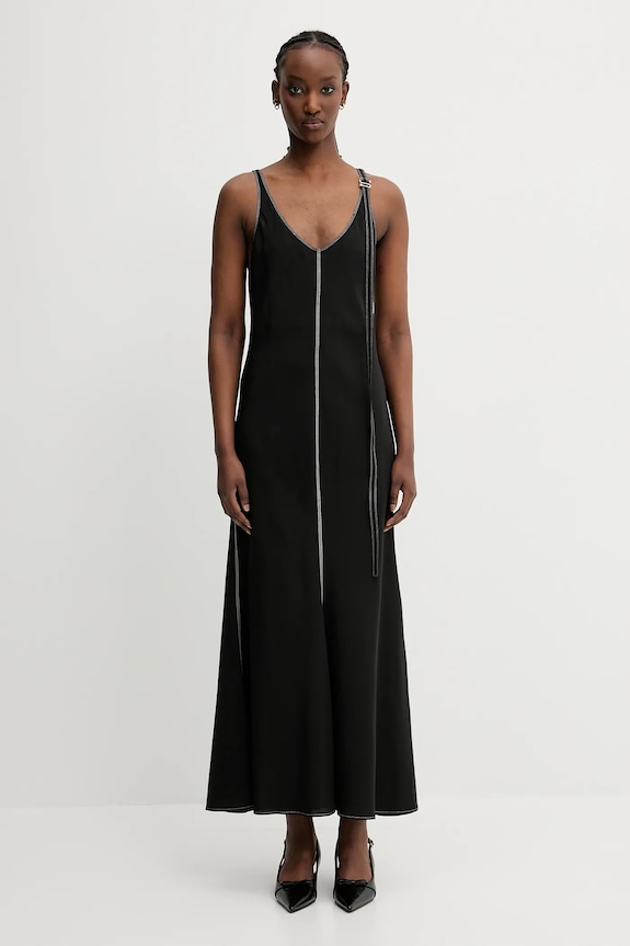 Sportmax dress Unione fabric black 2512221052600