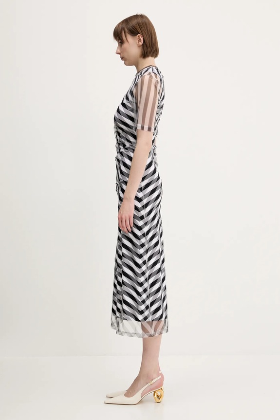 Haljina Sportmax Pausa 2512631032600 crna SS25