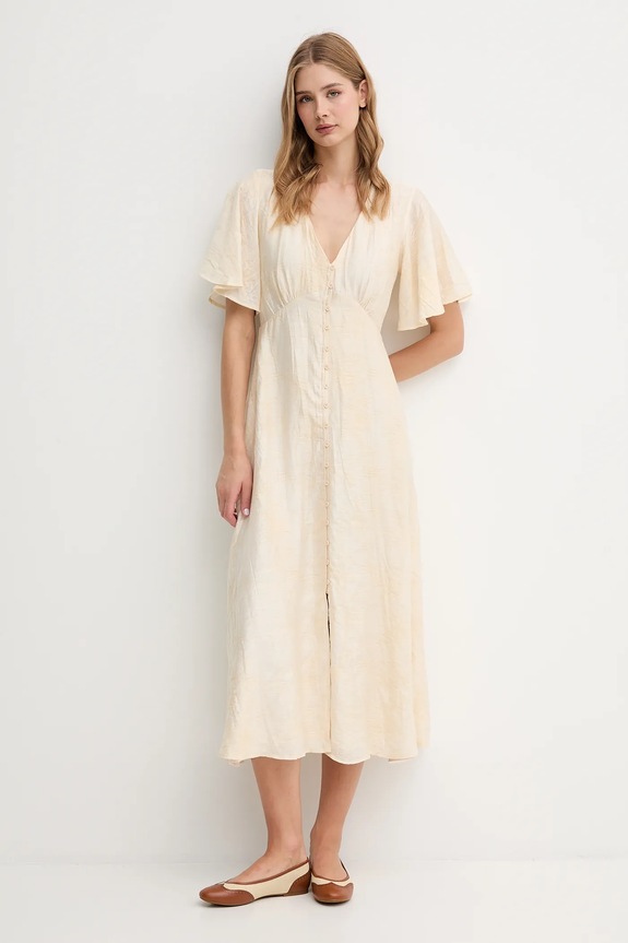Hoss Intropia rochie fixat bej 8229128