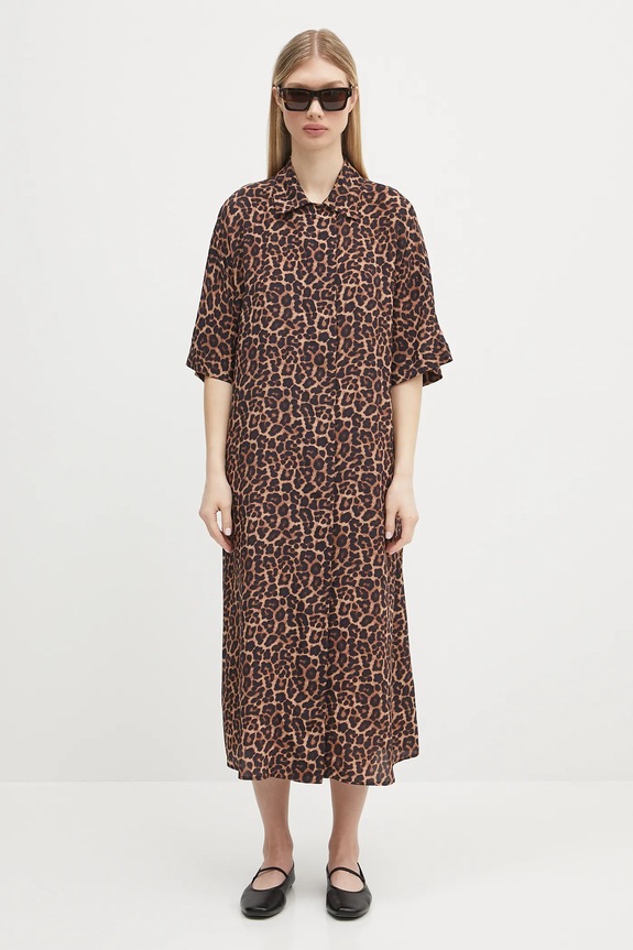Anine Bing dress Julia Dress A.02.0491 brown