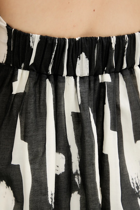 MMC STUDIO sukienka bawełniana EXOTIC czarny