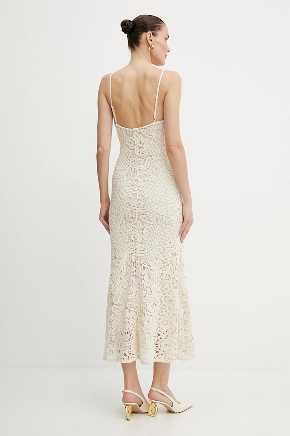 Abbigliamento Bardot vestito in cotone 57998DB6 beige