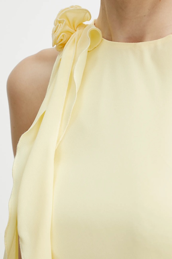 Bardot vestito 59046DB giallo