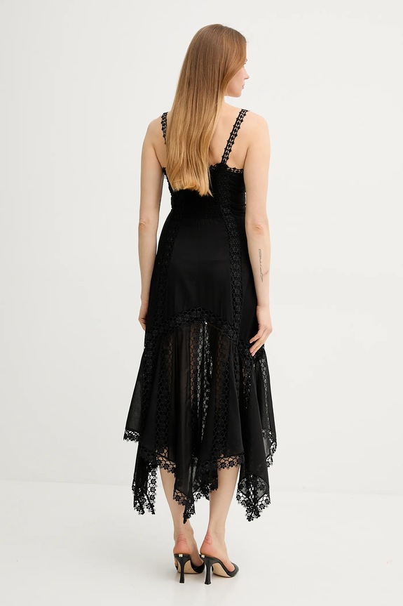 Ρούχα Φόρεμα Charo Ruiz Ibiza Blossel 251621 μαύρο