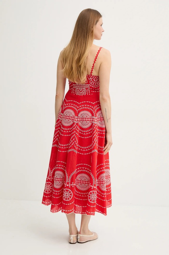 Ρούχα Φόρεμα Charo Ruiz Ibiza Catta 254612 κόκκινο