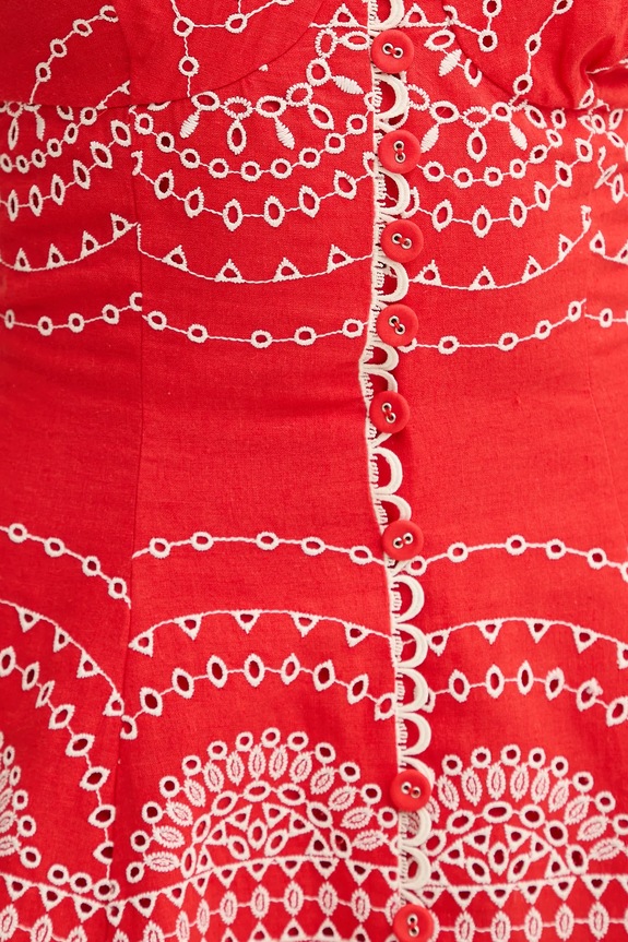 Φόρεμα Charo Ruiz Ibiza Catta 254612 κόκκινο