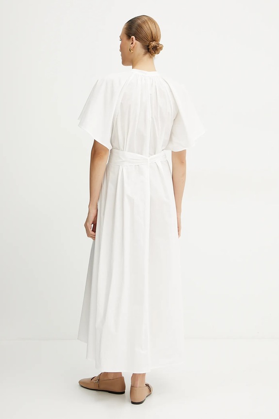 Odzież Forte Forte sukienka bawełniana 13849.my.dress biały
