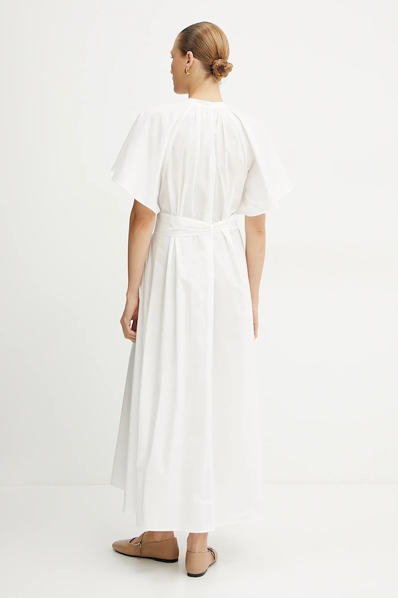Odzież Forte Forte sukienka bawełniana 13849.my.dress biały
