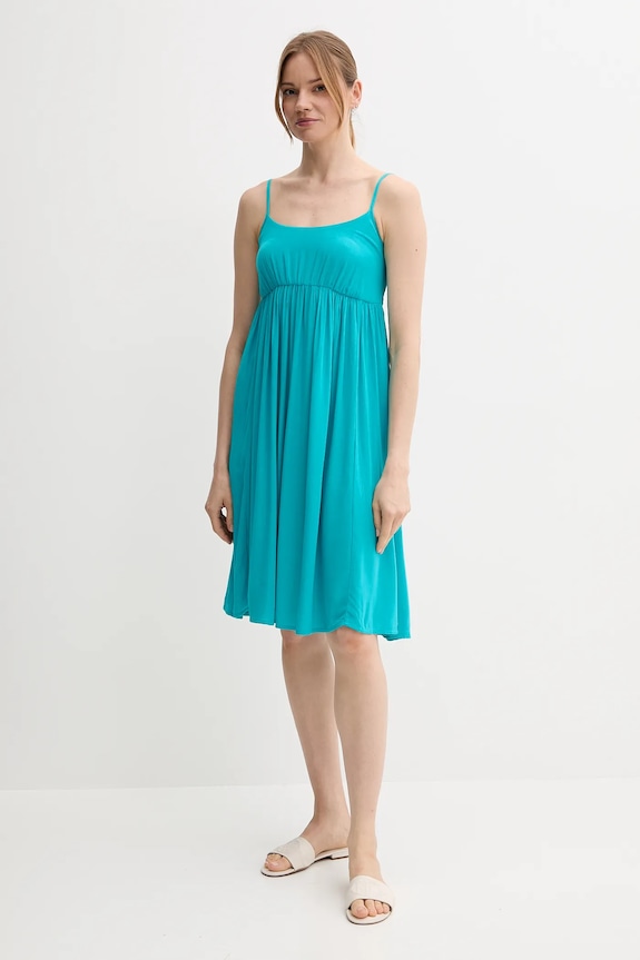 Îmbrăcăminte United Colors of Benetton rochie 4VW95V028 turcoaz