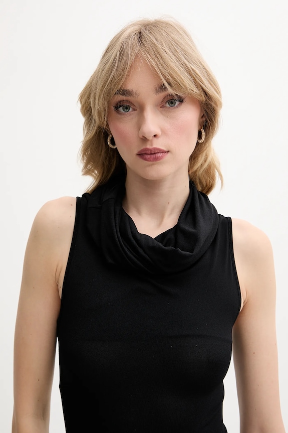 Rick Owens Lilies vestito nero LI01E4523CVI