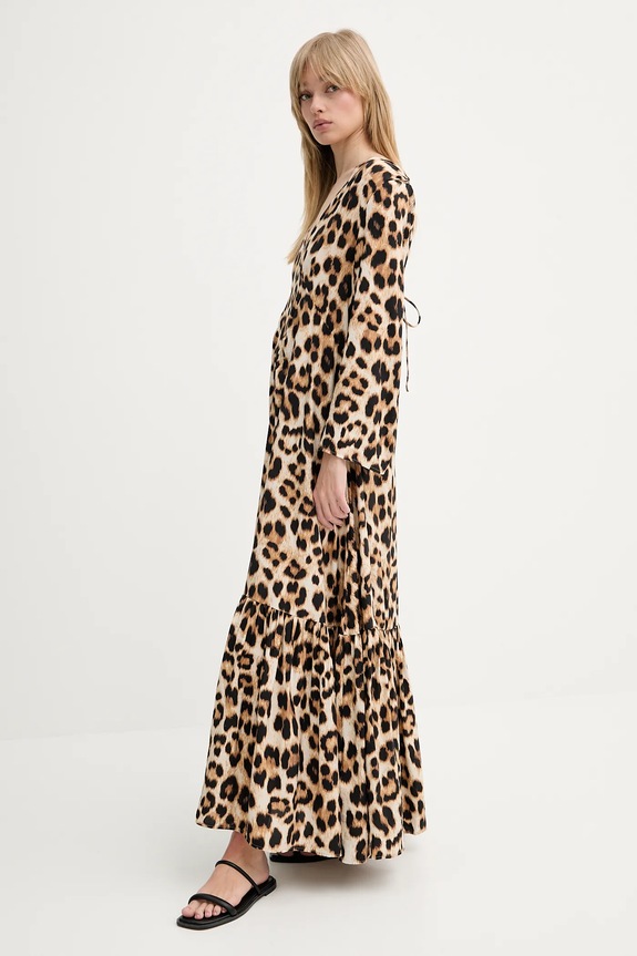 Φόρεμα MUNTHE UBLUE 255130625519 καφέ SS25