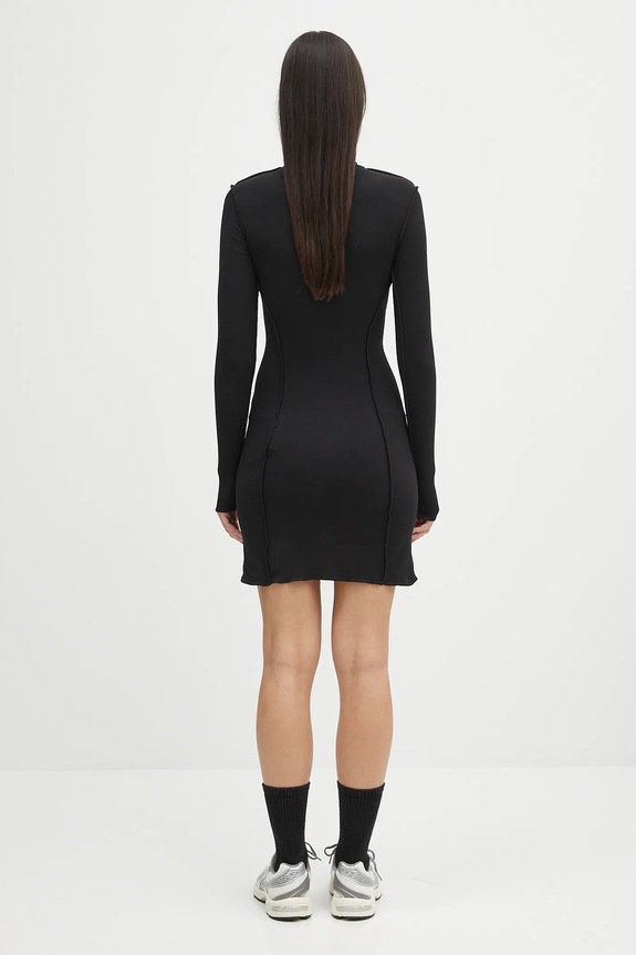 Clothing Palm Angels dress Classic Logo Rib PWDH004C99FAB0011003 black
