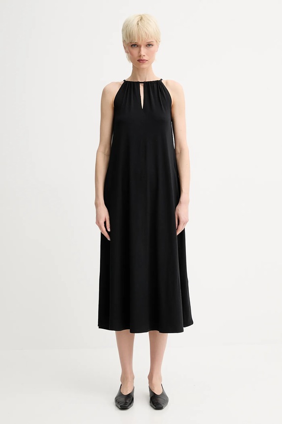 Marc O'Polo vestito midi nero 504308759067