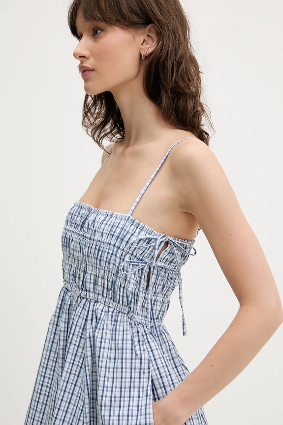 Φόρεμα Abercrombie & Fitch μπλε KI159.5820.246
