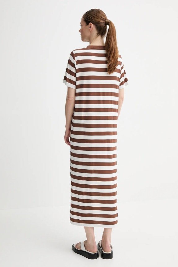 Haljina Marc O'Polo 5000006507 smeđa SS25