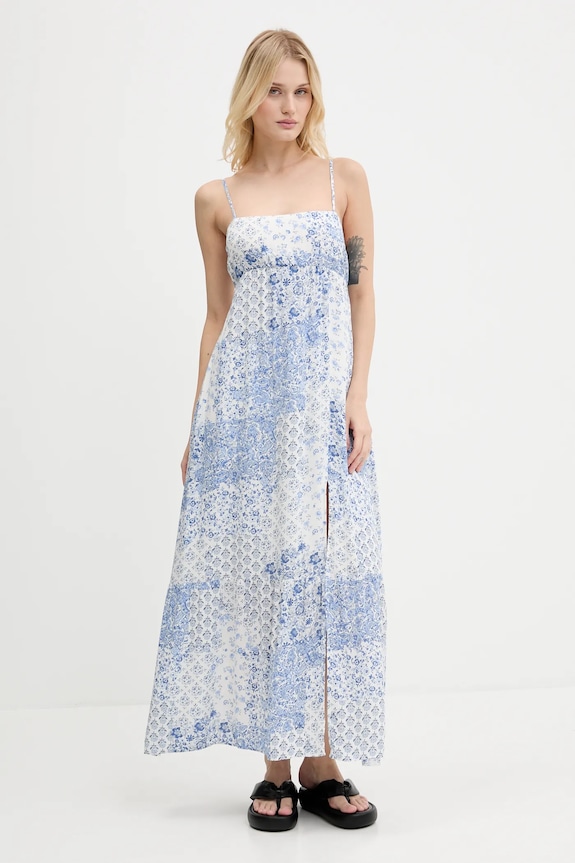 Φόρεμα Hollister Co. εμπριμέ μπλε KI359.1309.108