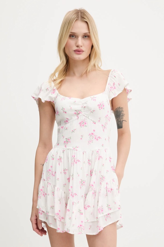 Hollister Co. sukienka casual biały KI359.5241.109