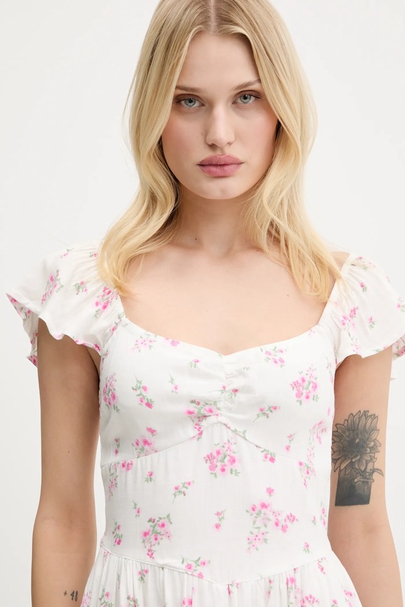 Hollister Co. sukienka biały KI359.5241.109