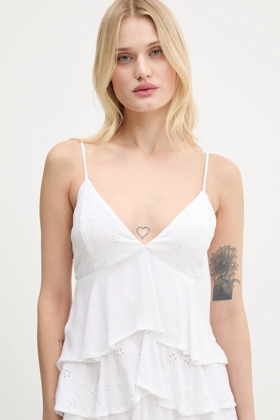 Šaty Hollister Co. biela KI359.5362.100