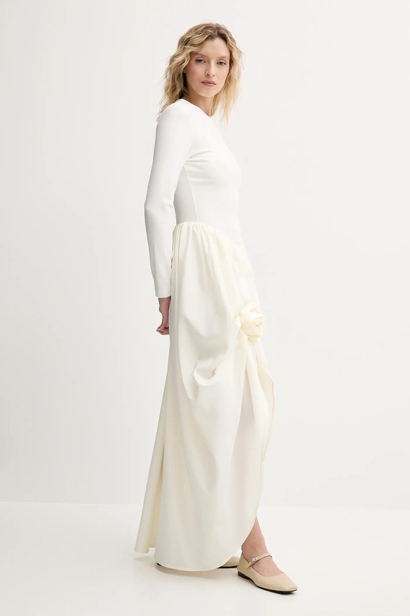 The Sleeper rochie ARDR10P001R bej SS25