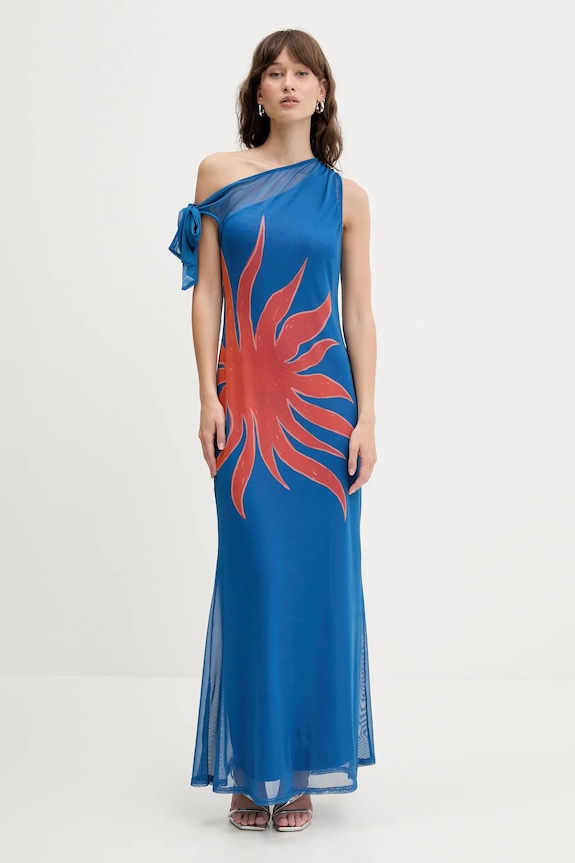 Never Fully Dressed rochie maxi albastru NFDDR2012